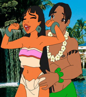 shall i stay - disney-crossover Fan Art