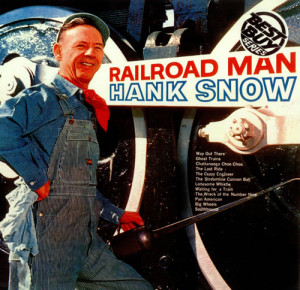 Hank Snow Railroad Man UK LP RECORD NL90003