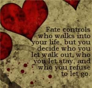 love, fate, control