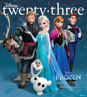 The Cast Of Characters From Disney's Frozen Hang Out On The Cover Of ...