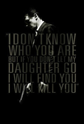 Taken Liam Neeson A3 Film Poster | eBay