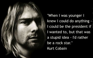 Kurt Cobain Tattoo Quotes