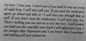 love death quote depressed depression suicidal suicide Typography ...