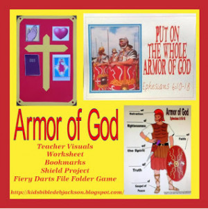 Bible Verse:Put on the whole armor of God, that you may be able to ...