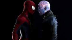 Spider-Man vs Electro - The Amazing Spiderman 2 wallpaper