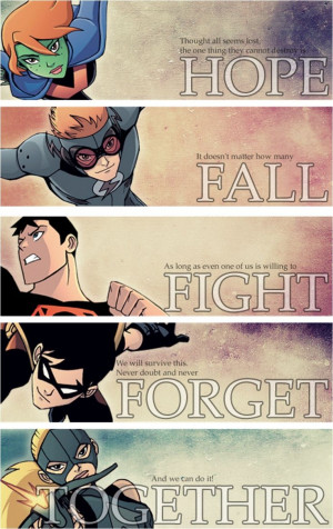 young justice quotes | Quotes: Young Justice: Failsafe, True Colors ...
