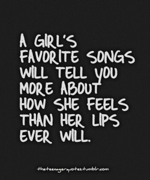 Girls favorite song
