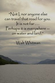 Walt Whitman Quote More