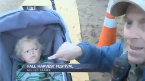 Live TV Gold: Baby Makes Priceless Face at Reporter Who Then Dances ...