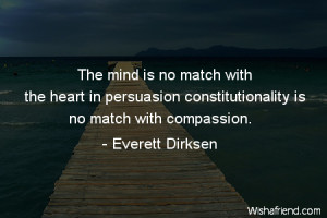 The mind is no match with the heart in persuasion constitutionality is ...