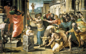 Sacrifice at Lystria - Raphael