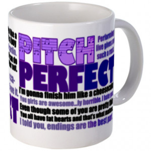Acapella Gifts > Acapella Mugs > Pitch Perfect Quotes Mug