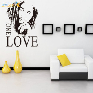 BOB-MARLEY-ONE-LOVE-ART-GRAPHIC-ART-VINYL-WALL-MURAL-STICKER-DECAL ...