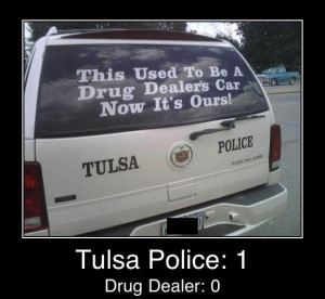 This used to be a drug dealers car