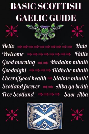 Scottish Gaelic Greetings
