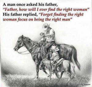 Cowboy Father & son
