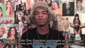 One Direction kingsley funny quote