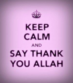 thank you allah quotes