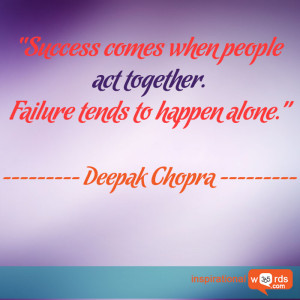 Deepak Chopra Success Quotes