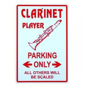 Clarinet parking sign photo Clarinets.jpg