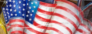 america flag for timeline cover