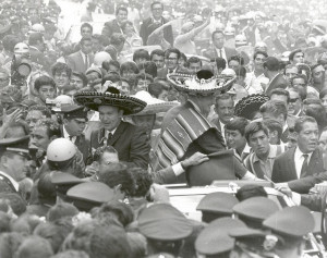 Apollo 11 Astronauts Swarmed by Thousands In Mexico City Parade. by ...