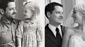 ... Mom Passed Away, Father And His Daughter Recreated The Wedding Photos