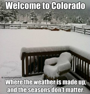 Haha oh, Colorado Springs memes!