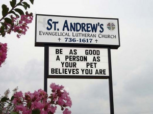 Humorous signs, great collection of Funny Church Signs Quotes