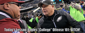 ... Chip Kelly gives Bruce Arians his final grade - TODAY'S LESSON: EAGLES