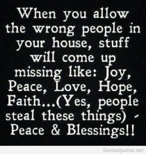 Peace and Blessings Quotes
