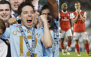 Arsenal's Jack Wilshere blasts Samir Nasri's third-place jibes, saying ...