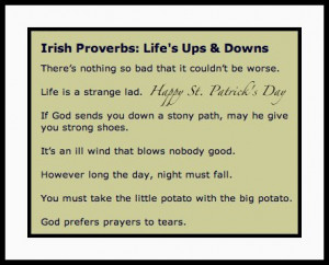 Irish Quotes And Sayings About