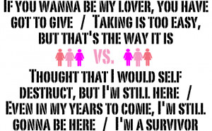 Survivor Songtext von Destiny's Child mit Lyrics, deutscher ...