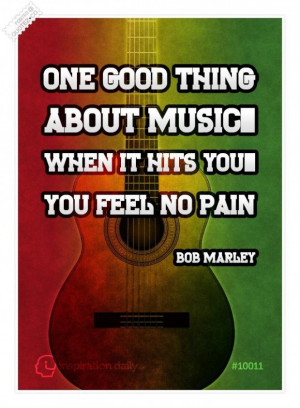 One good thing about music quote