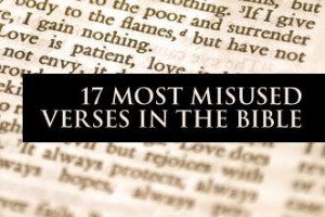 17 Most Misused Verses in the Bible by Trevin Wax