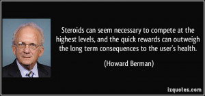 steroids quotes