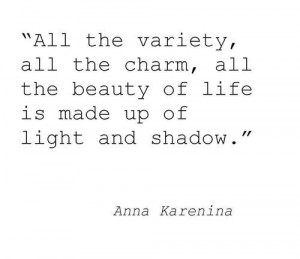 charming life pattern: anna karenina - tolstoy - quote