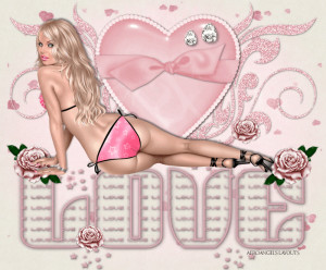 Love Quotes Spanish Girl Glitter Graphics