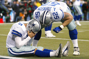 Bobbled snap in Seattle hovers over Tony Romo's accomplishments with ...