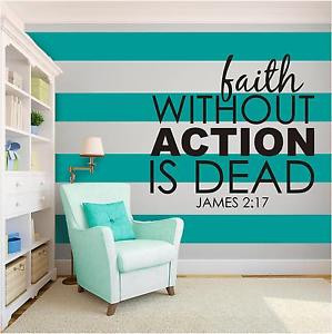 ... -Bible-Chruch-Inspirational-Vinyl-Wall-Art-quote-Family-Home-Decor