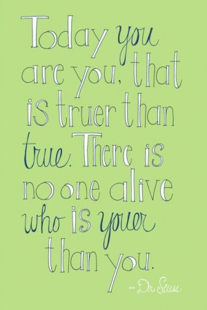 dr seuss be you!!
