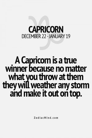, Quotes Zodiac Capricorn, Quotes About Capricorns, Capricorn Quotes ...