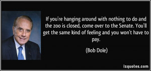 If you're hanging around with nothing to do and the zoo is closed ...