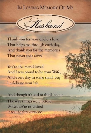 Husband Quotes, Memories Card, Remembrance Quotes, Grief Husband ...