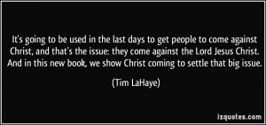 More Tim LaHaye Quotes