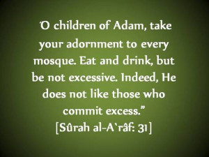 Be not excessive