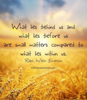 Quotes from famous folks--Ralph Waldo Emerson