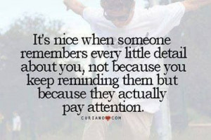 pay attention