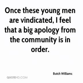 Once These Young Men Are Vindicated, I Feel That A Big Apology From ...